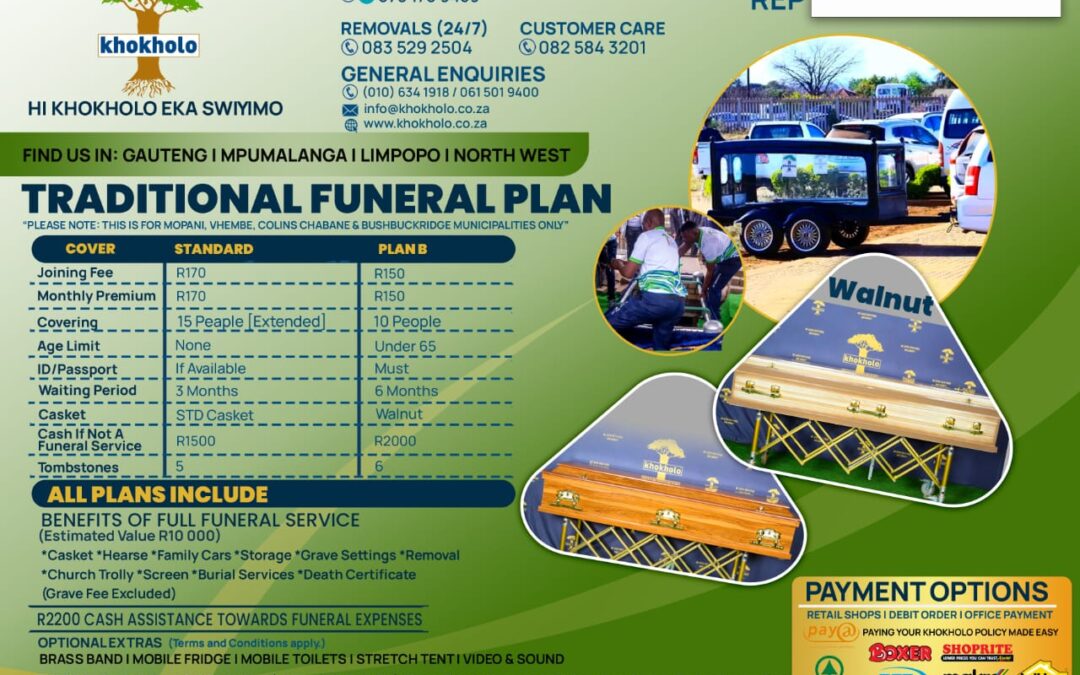 Traditional Funeral Plan
